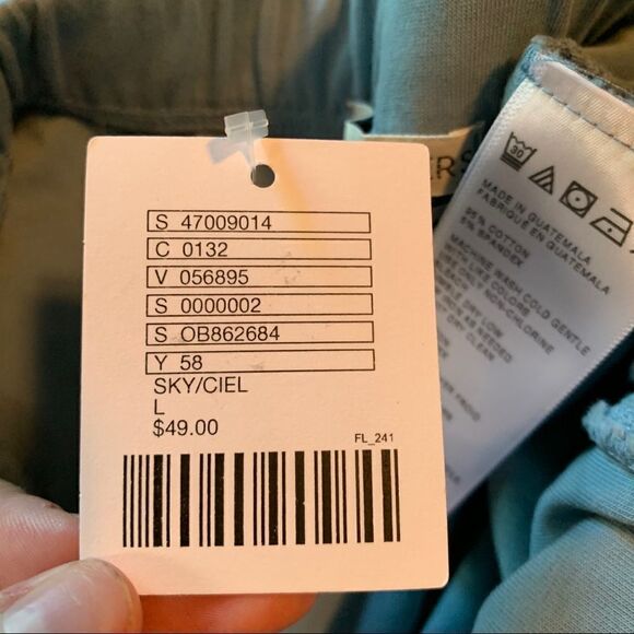 NWT! OU sky blue tie mini skirt - Picture 6 of 10